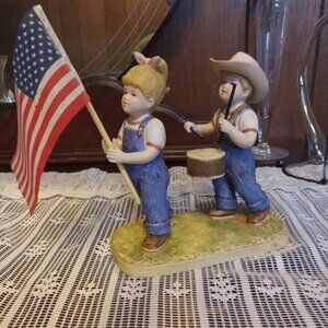 *3 for $13* Homco denim days figurine